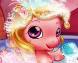 Baby Pony Bath - Pony Skill Games