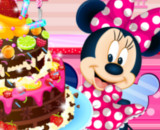 Minnie Mouse Chocolate Cake - Cooking Games For Girls